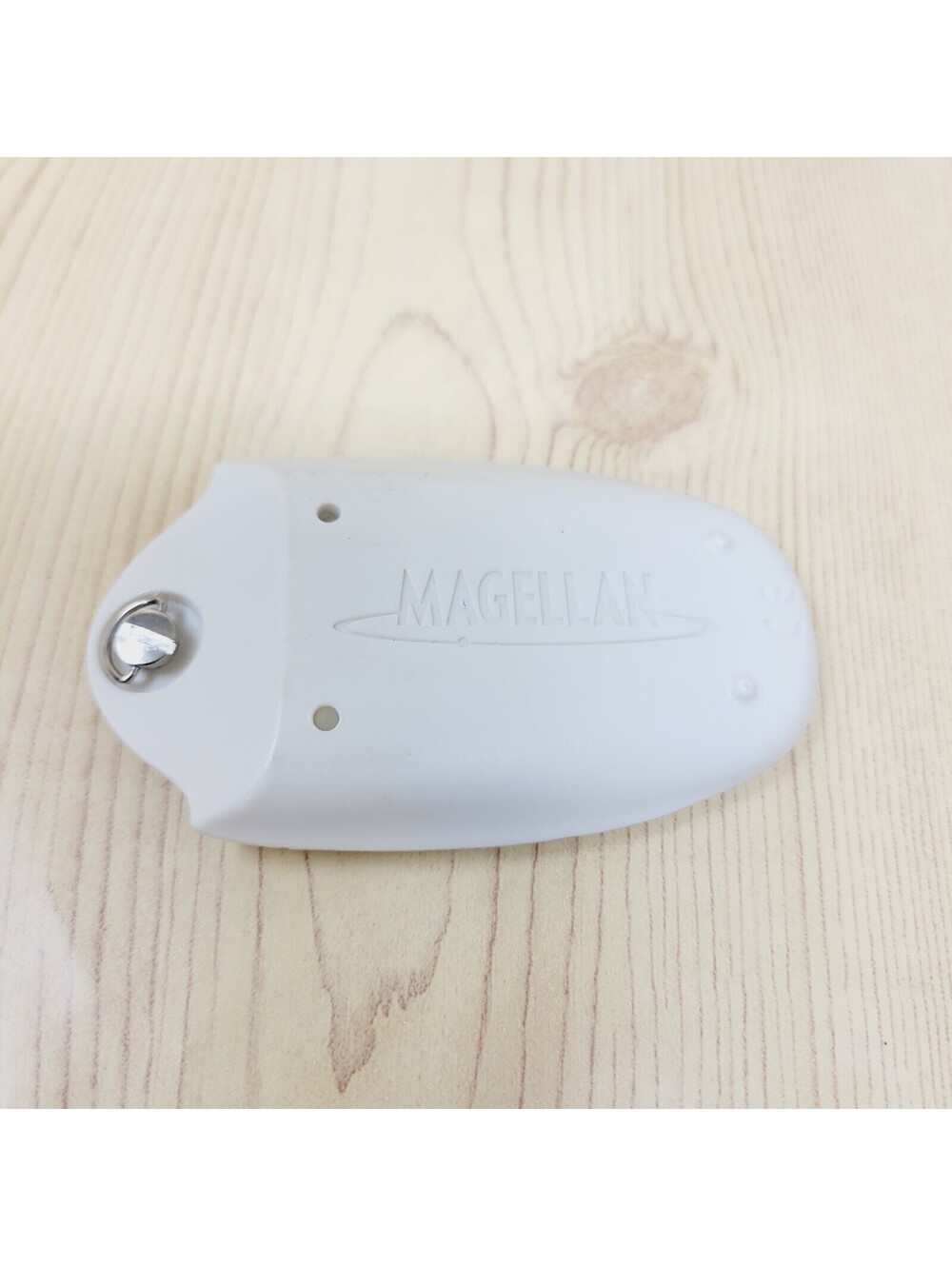 Magellan Explorist 400 Handheld GPS Battery Door Cover with Screw - White
